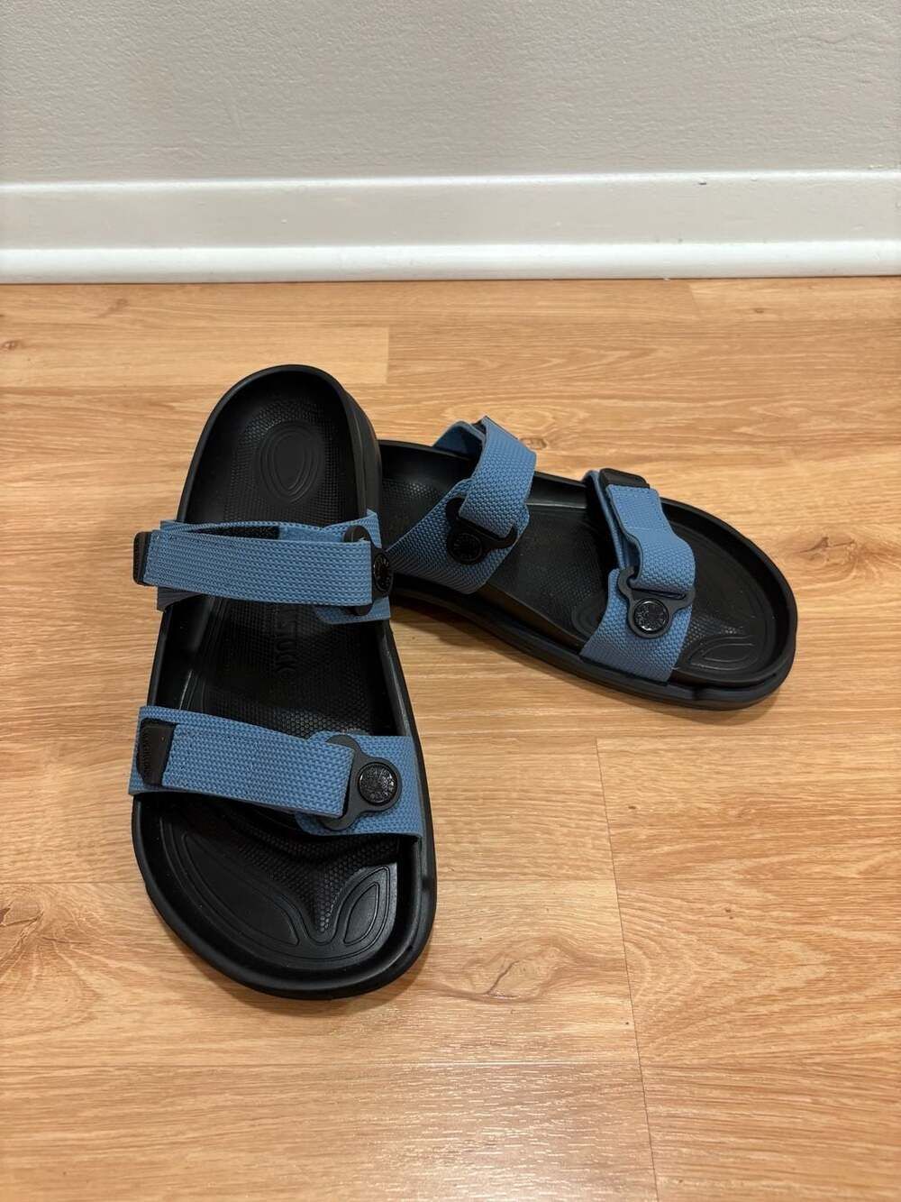 Birkenstock Mogami Terra Elemental Blue Sandals Size 38 - Picture 4 of 6